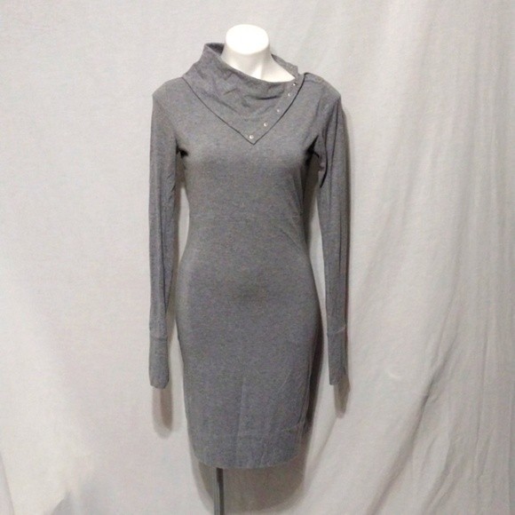 Diane Von Furstenberg Dresses & Skirts - Diane Von Furstenberg Gray Midi Dress